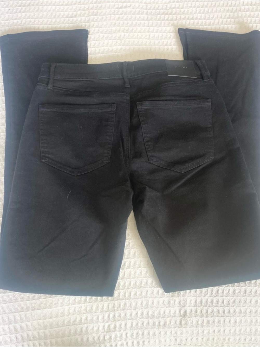 Express Black Skyscrapee Flare Jeans size 12L - Picture 8 of 9